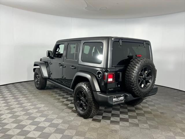 used 2021 Jeep Wrangler Unlimited car, priced at $25,075