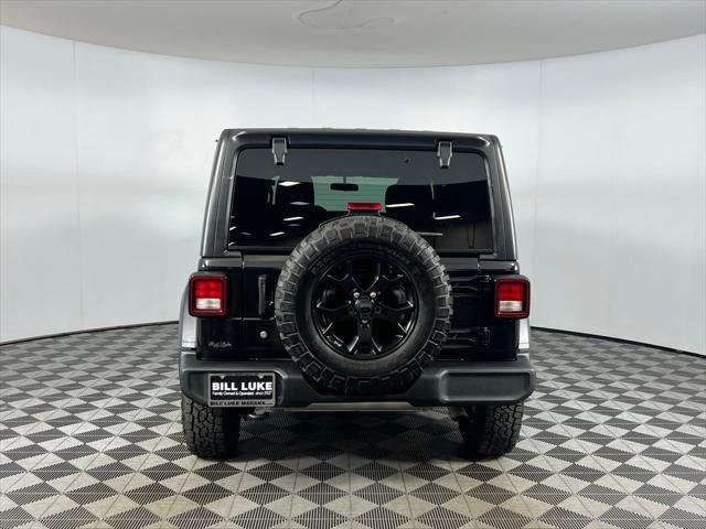 used 2021 Jeep Wrangler Unlimited car, priced at $25,075