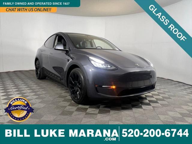 used 2021 Tesla Model Y car, priced at $30,573