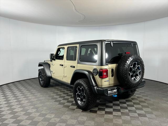 used 2022 Jeep Wrangler Unlimited 4xe car, priced at $29,075