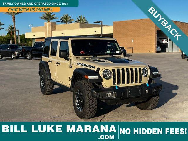 used 2022 Jeep Wrangler Unlimited 4xe car, priced at $31,975