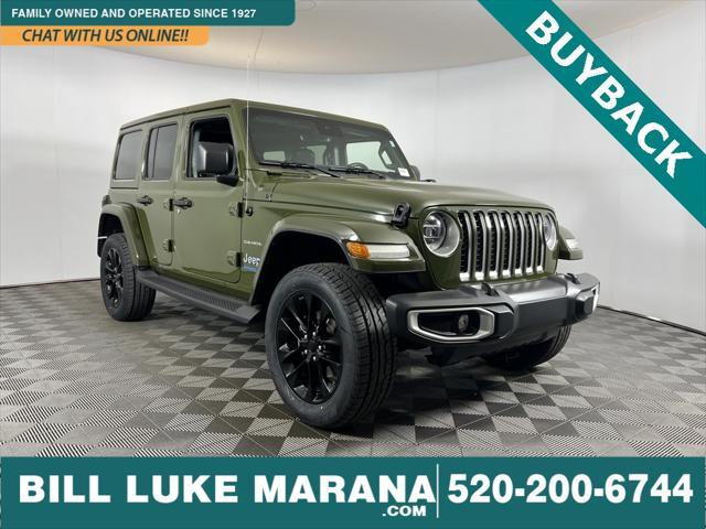 used 2021 Jeep Wrangler Unlimited car, priced at $31,575