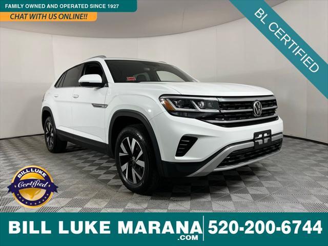 used 2022 Volkswagen Atlas Cross Sport car, priced at $26,373