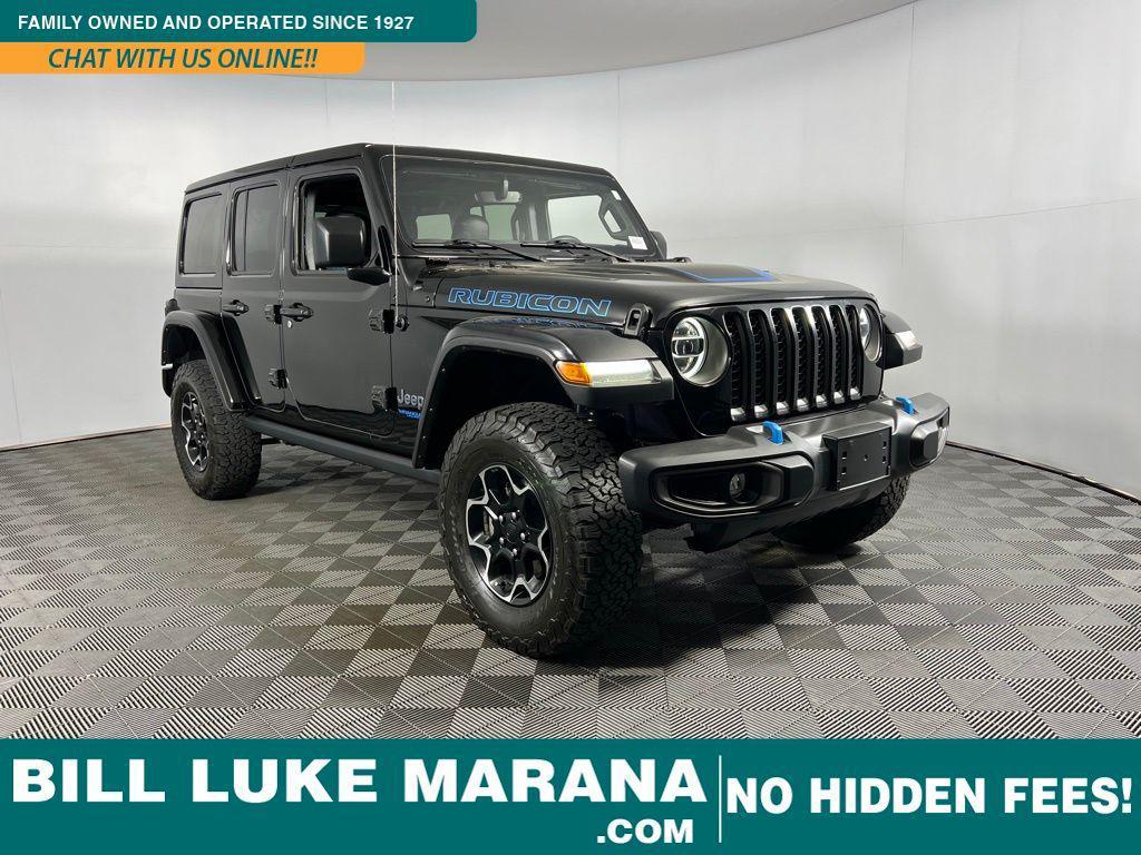 used 2021 Jeep Wrangler Unlimited 4xe car, priced at $24,673