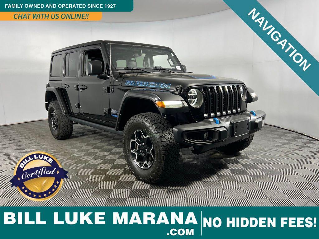 used 2021 Jeep Wrangler Unlimited 4xe car, priced at $28,973