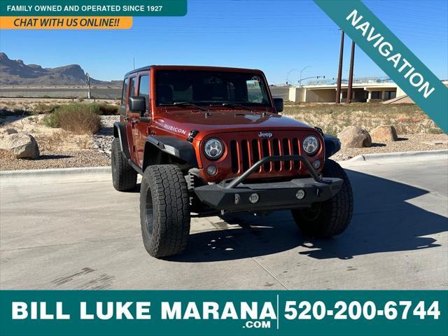 used 2014 Jeep Wrangler Unlimited car, priced at $18,995