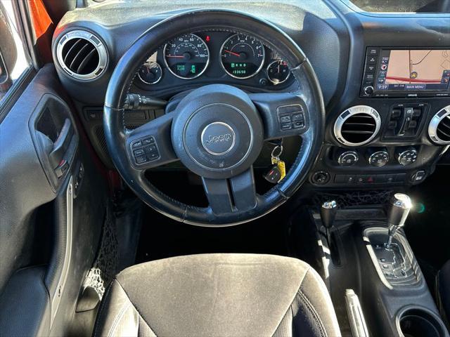 used 2014 Jeep Wrangler Unlimited car, priced at $18,995