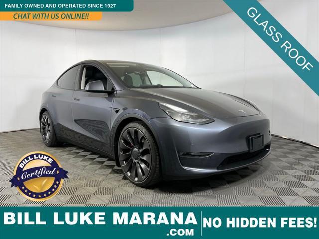 used 2021 Tesla Model Y car, priced at $32,773