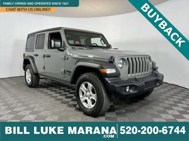 used 2021 Jeep Wrangler Unlimited car, priced at $31,975