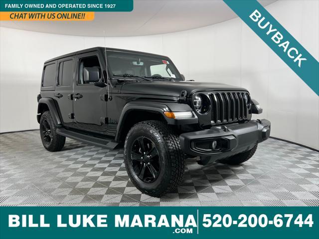 used 2021 Jeep Wrangler Unlimited car, priced at $29,975