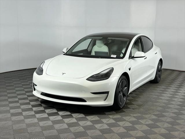 used 2023 Tesla Model 3 car, priced at $27,075