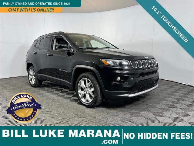 used 2022 Jeep Compass car, priced at $21,673