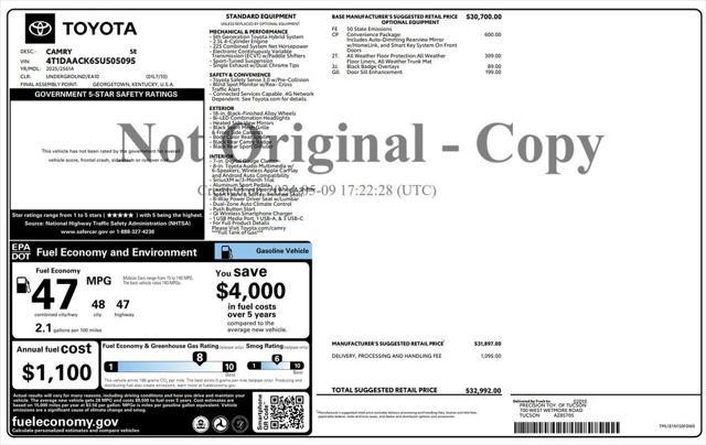 used 2025 Toyota Camry car, priced at $29,973