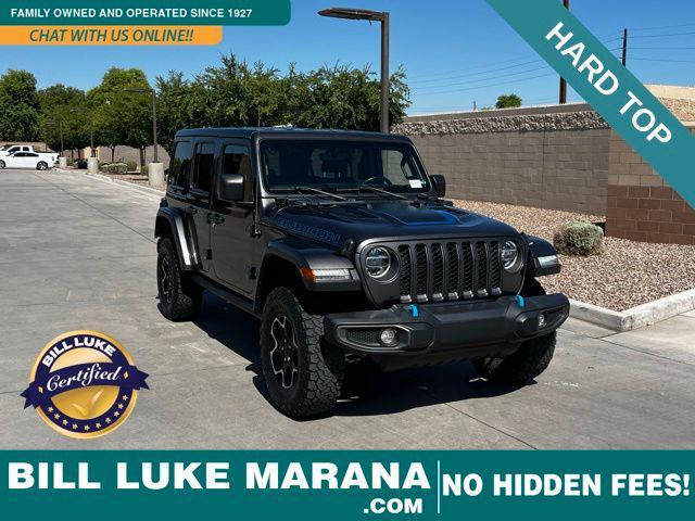 used 2022 Jeep Wrangler Unlimited 4xe car, priced at $34,973