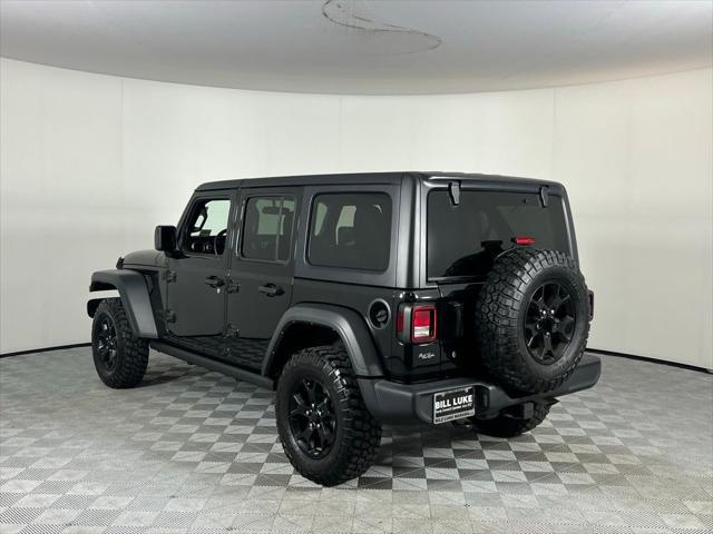 used 2021 Jeep Wrangler Unlimited car, priced at $31,473