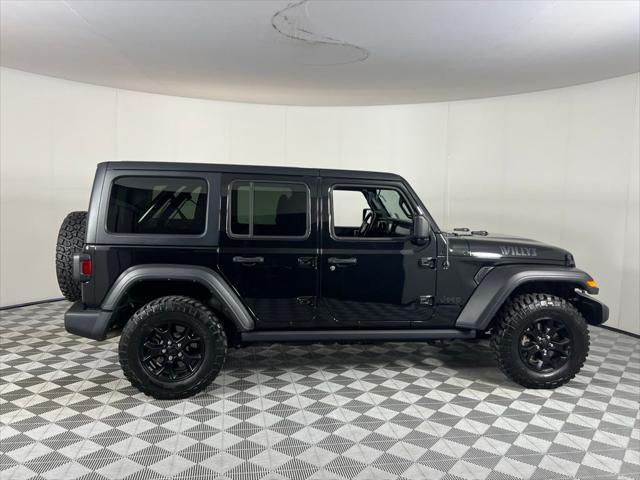 used 2021 Jeep Wrangler Unlimited car, priced at $31,473