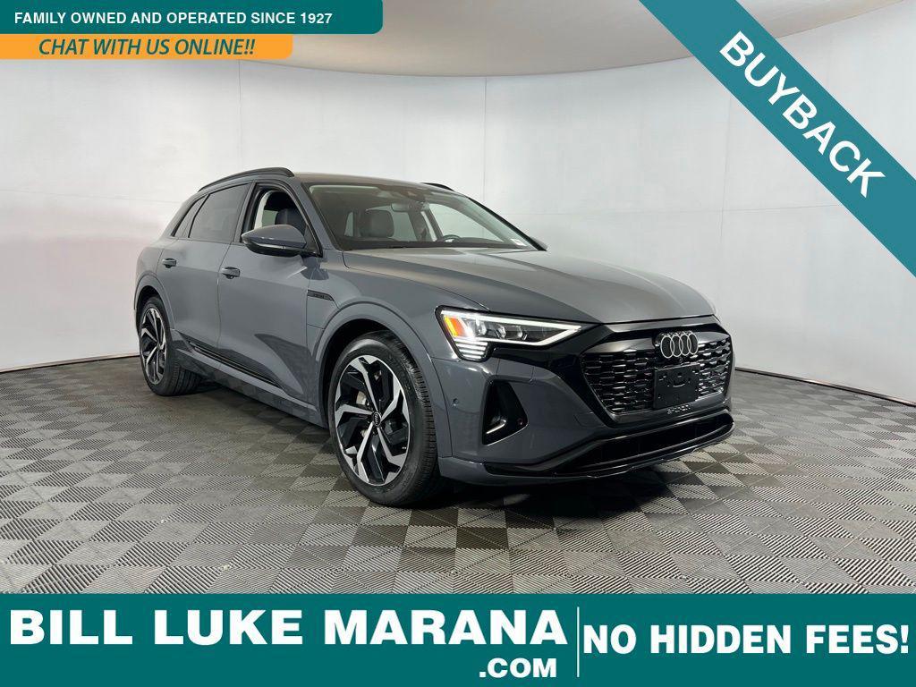 used 2024 Audi Q8 e-tron car, priced at $44,775