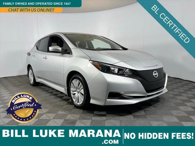 used 2024 Nissan Leaf car, priced at $17,273