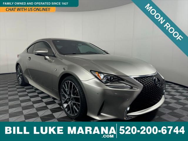 used 2016 Lexus RC 350 car, priced at $34,000