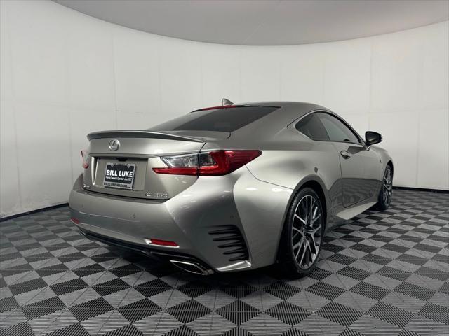 used 2016 Lexus RC 350 car, priced at $34,000