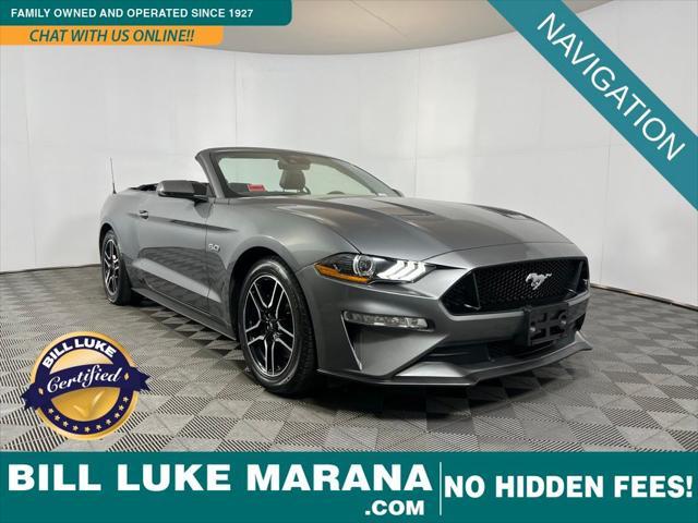 used 2022 Ford Mustang car, priced at $31,373