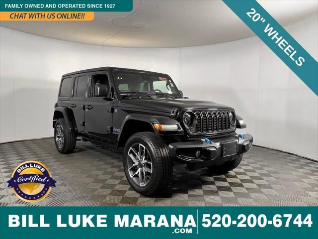 used 2024 Jeep Wrangler 4xe car, priced at $35,973