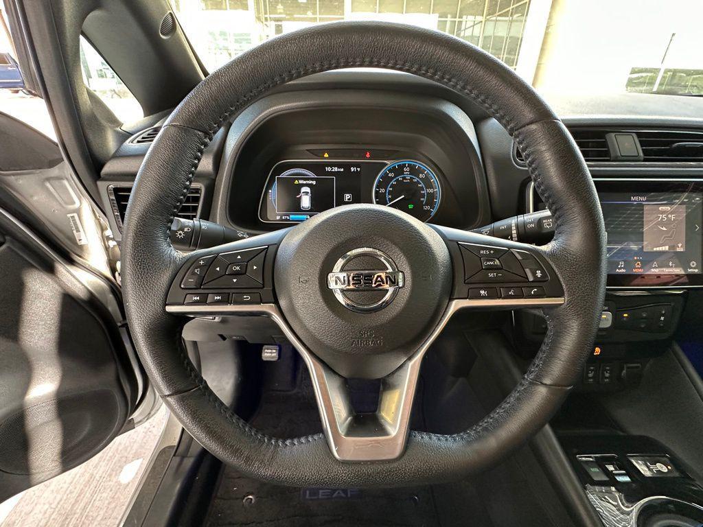 used 2022 Nissan Leaf car, priced at $14,973