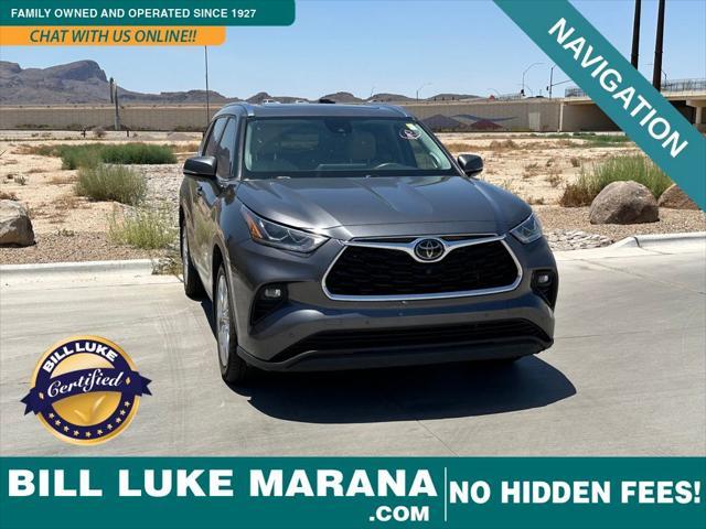 used 2021 Toyota Highlander car, priced at $34,973