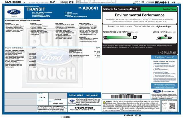 used 2024 Ford Transit-350 car, priced at $48,973