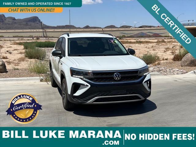 used 2023 Volkswagen Taos car, priced at $18,973