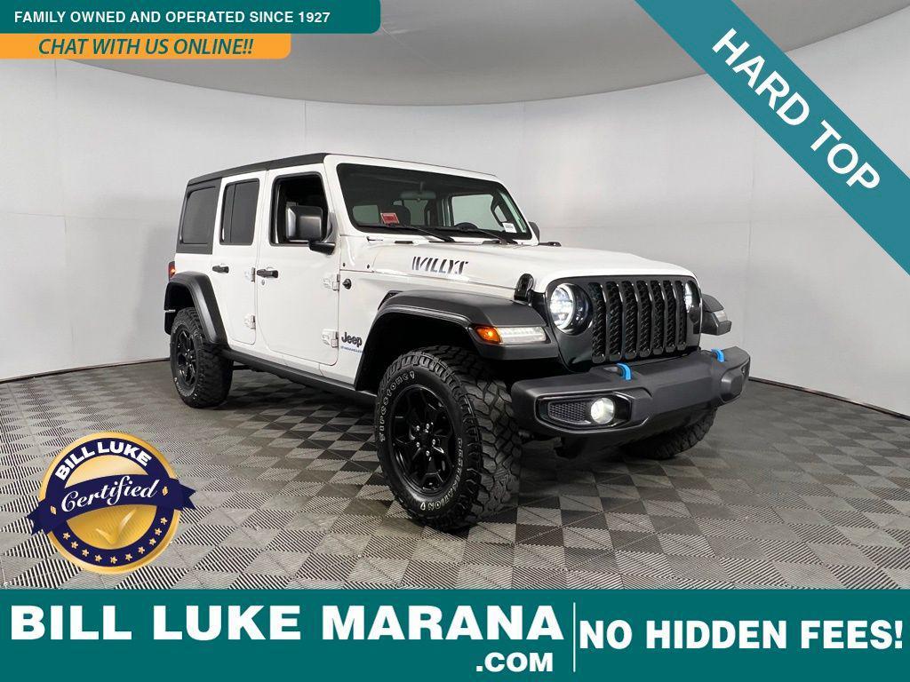 used 2023 Jeep Wrangler 4xe car, priced at $29,273