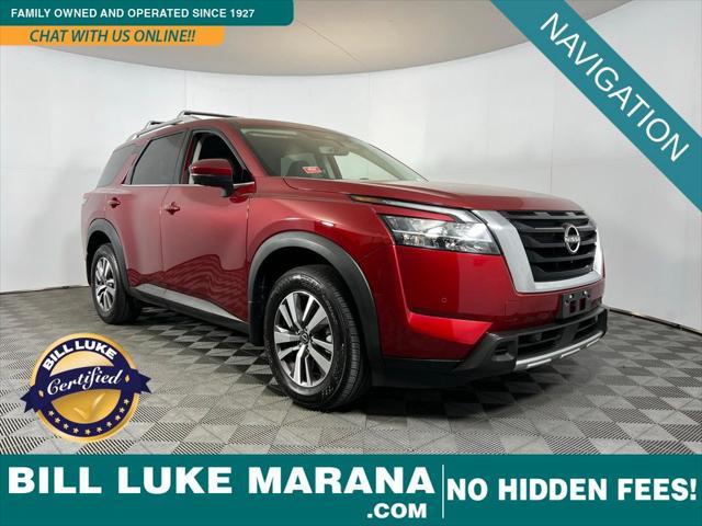 used 2023 Nissan Pathfinder car, priced at $31,573