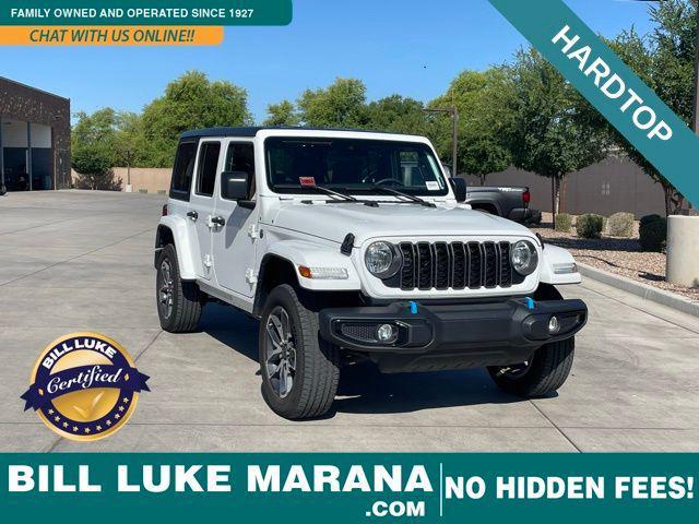 used 2024 Jeep Wrangler 4xe car, priced at $35,573