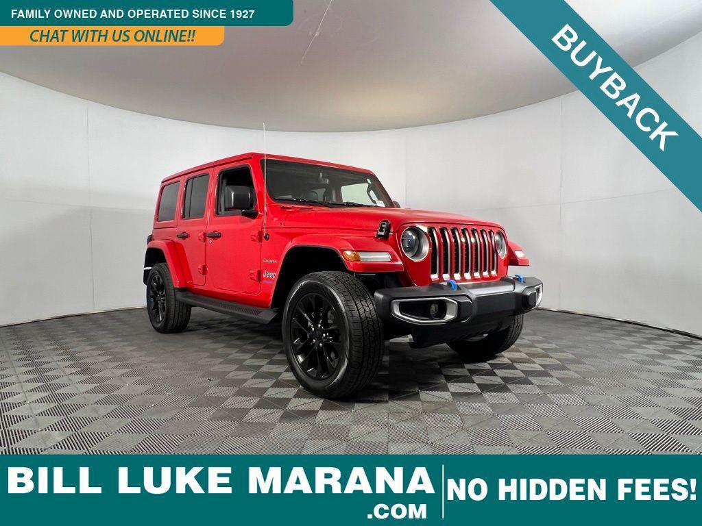 used 2023 Jeep Wrangler 4xe car, priced at $30,875