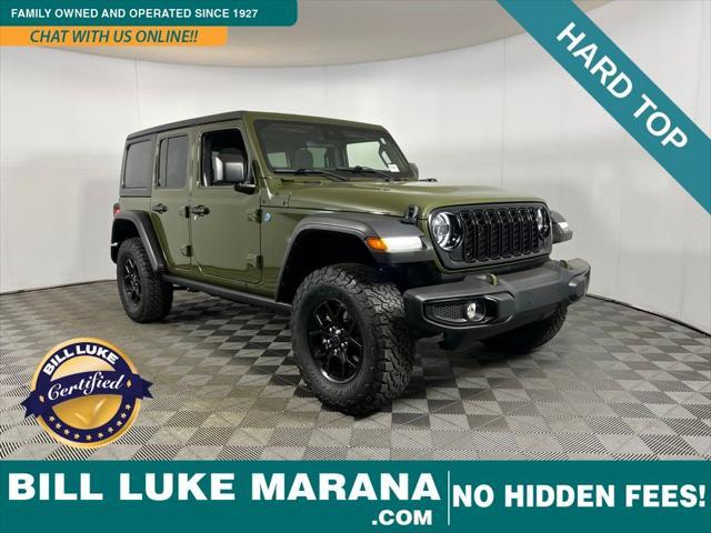 used 2024 Jeep Wrangler 4xe car, priced at $37,973