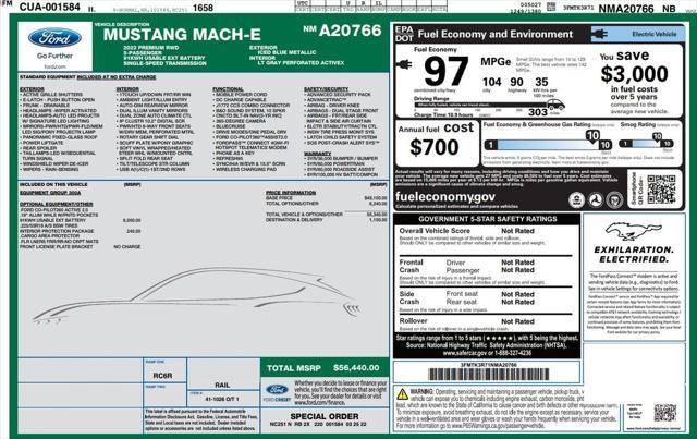 used 2022 Ford Mustang Mach-E car, priced at $28,973