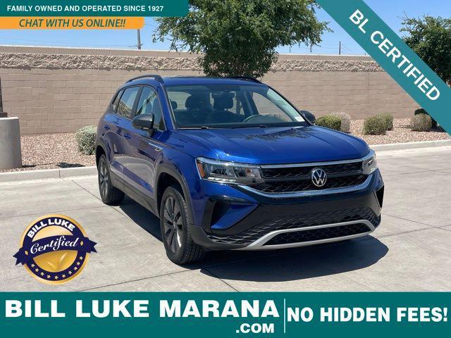 used 2023 Volkswagen Taos car, priced at $23,573