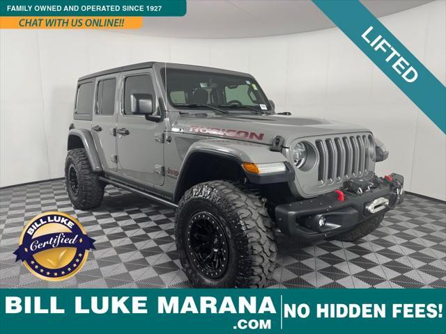 used 2020 Jeep Wrangler Unlimited car, priced at $38,473