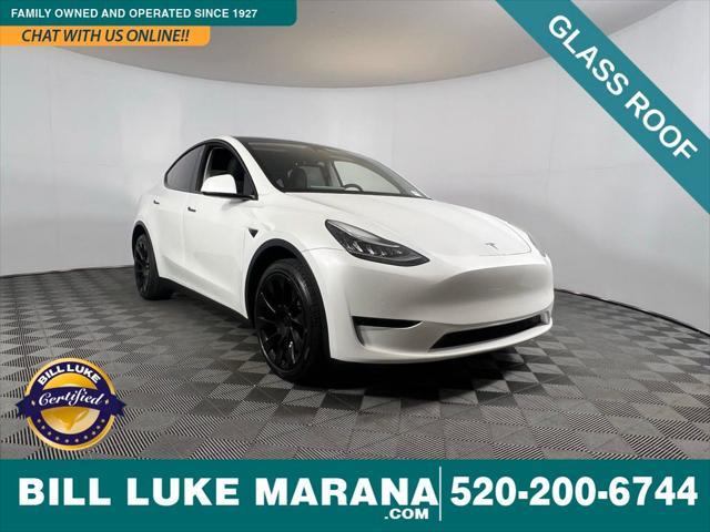 used 2022 Tesla Model Y car, priced at $32,000