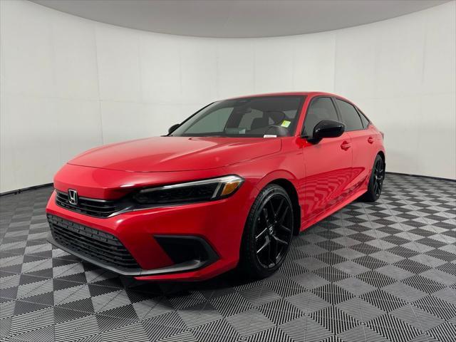 used 2022 Honda Civic car, priced at $23,473