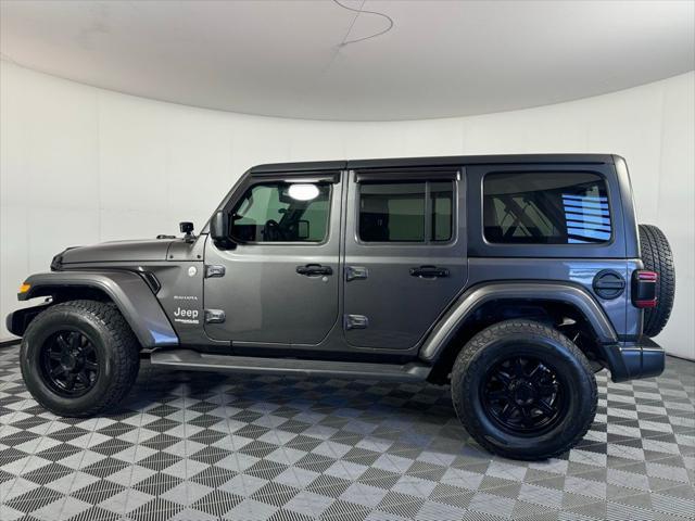 used 2019 Jeep Wrangler Unlimited car, priced at $26,573