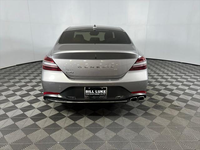 used 2023 Genesis G70 car, priced at $30,073