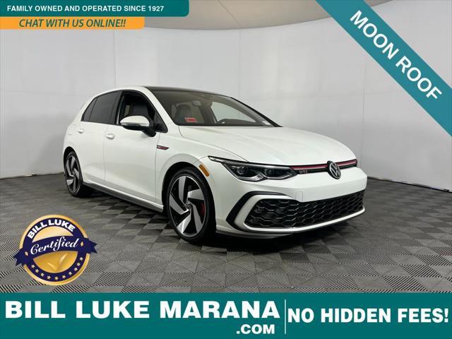 used 2022 Volkswagen Golf GTI car, priced at $27,673