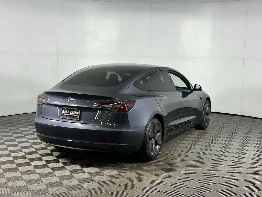 used 2022 Tesla Model 3 car, priced at $23,673
