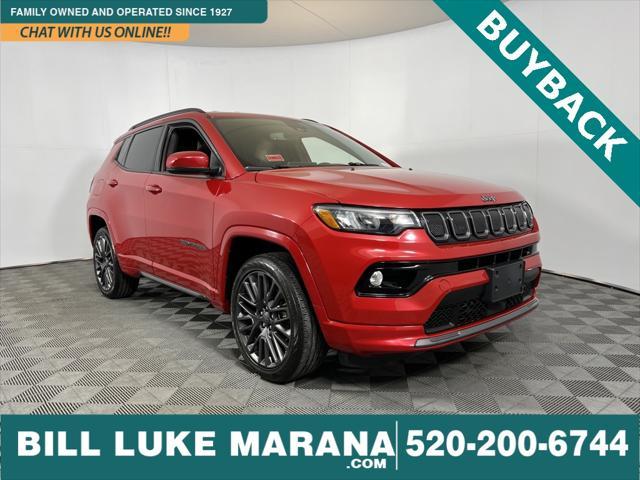 used 2022 Jeep Compass car, priced at $22,675