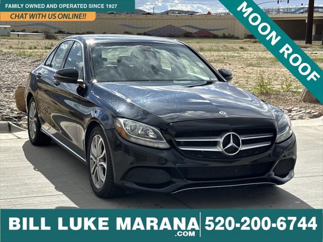 used 2018 Mercedes-Benz C-Class car, priced at $22,395