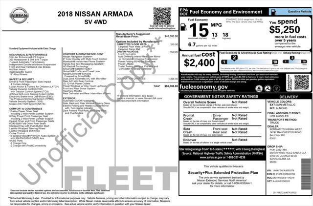 used 2018 Nissan Armada car, priced at $15,995