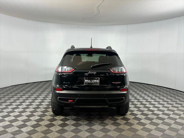 used 2021 Jeep Cherokee car, priced at $22,973