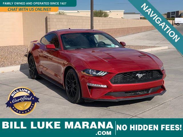 used 2021 Ford Mustang car, priced at $25,673