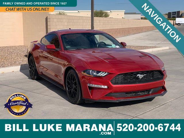 used 2021 Ford Mustang car, priced at $25,673